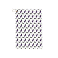 Eggplant Putter Pattern golf towel