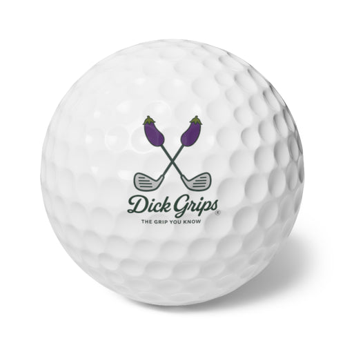 Dick Grips golf balls, 6 count