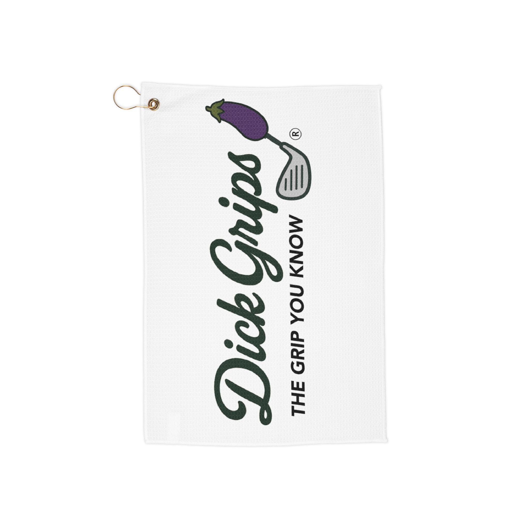 Dick Grips golf towel