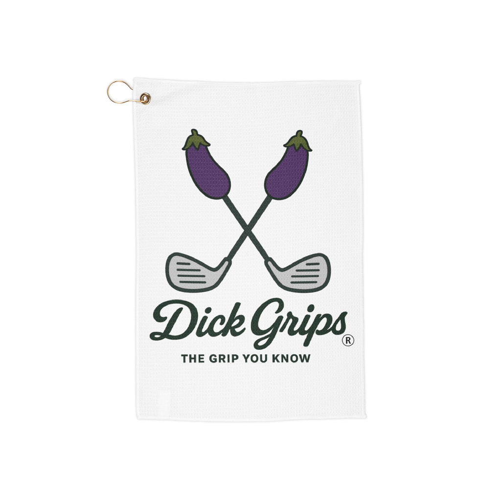 Eggplant Putter golf towel